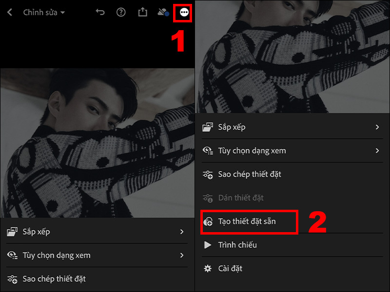 cách tải màu lightroom