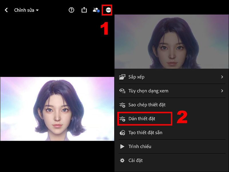 cách tải màu lightroom