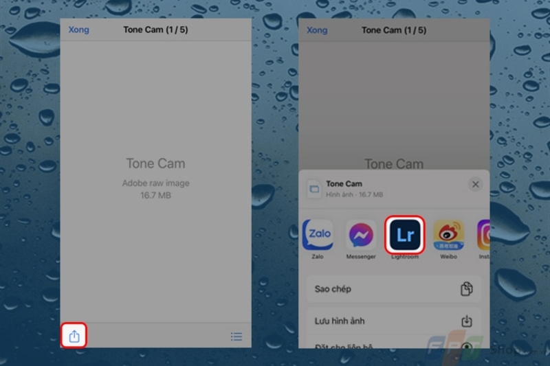 cách tải màu lightroom
