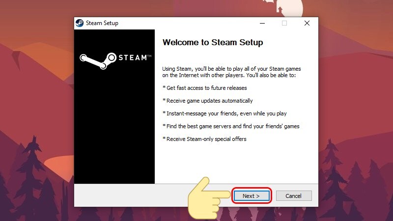 Cách tạo acc steam