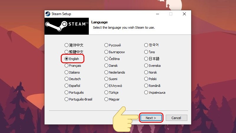 Cách tạo acc steam