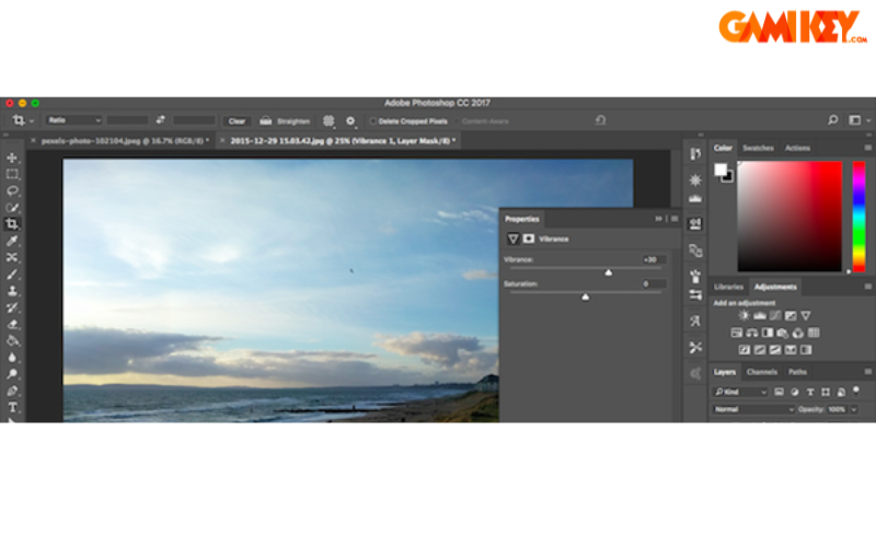 cách chỉnh ảnh trên Adobe Photoshop