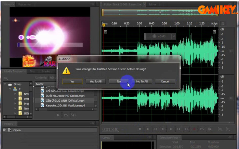cách chỉnh giọng bằng Adobe Audition