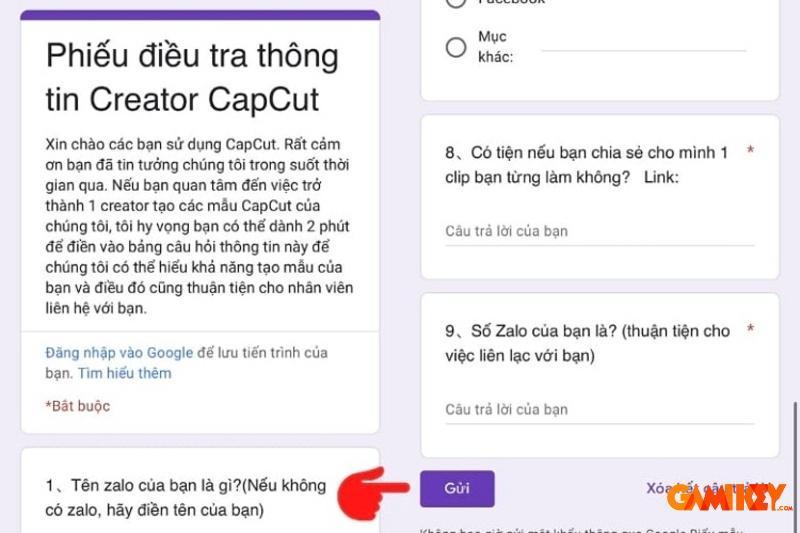 cách đăng mẫu lên capcut