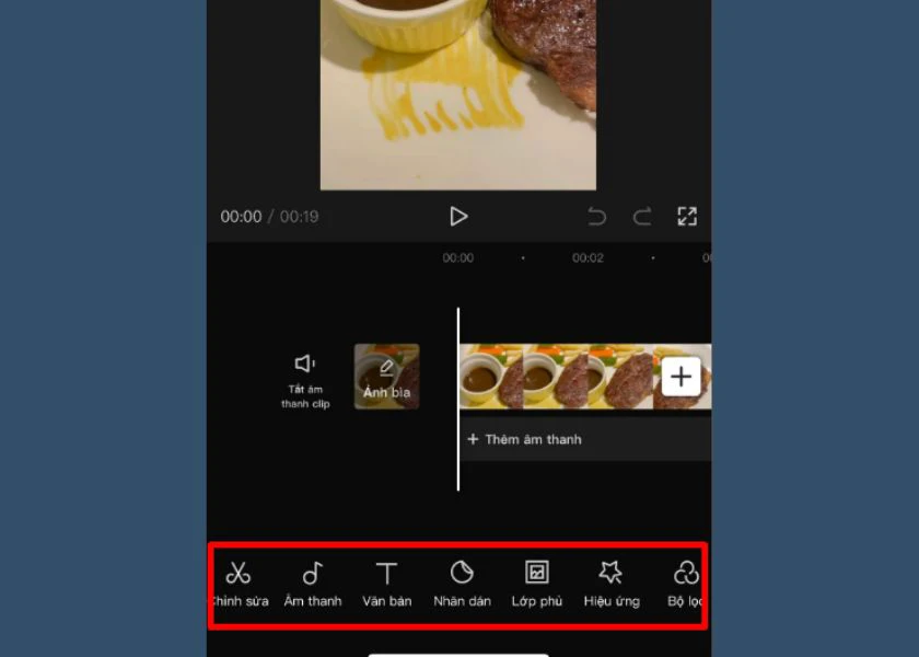 cách đăng mẫu lên capcut