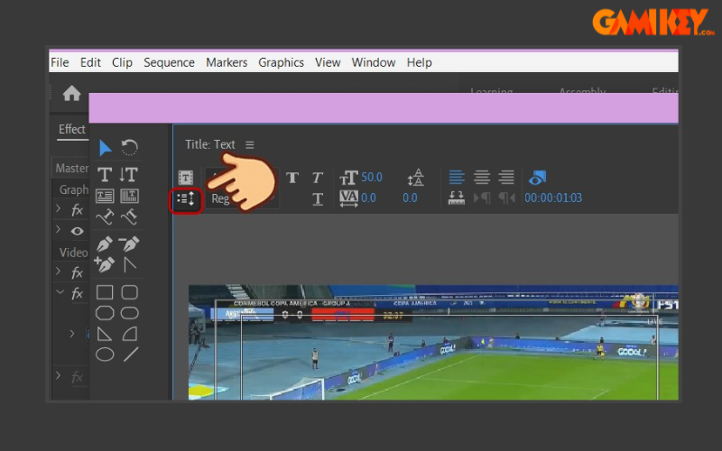 cách làm chữ chạy trên Adobe Premiere