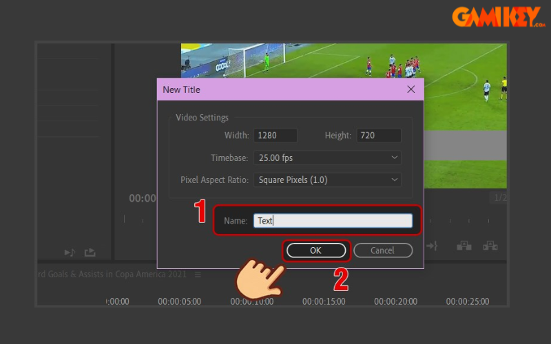 cách làm chữ chạy trên Adobe Premiere