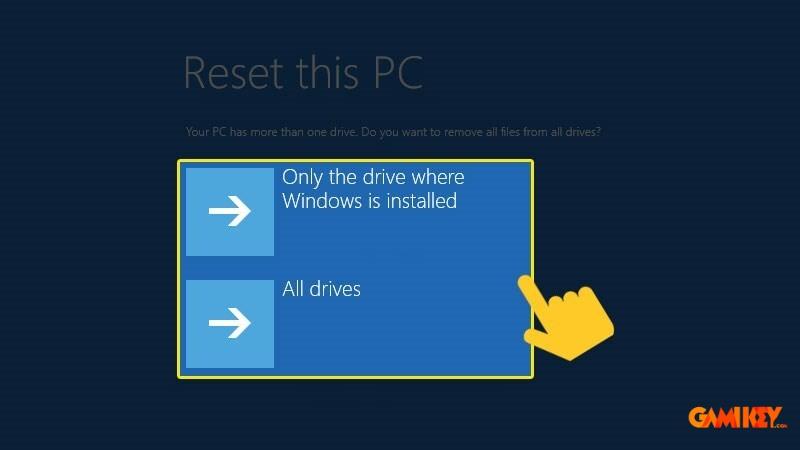 Cách Reset Windows 10