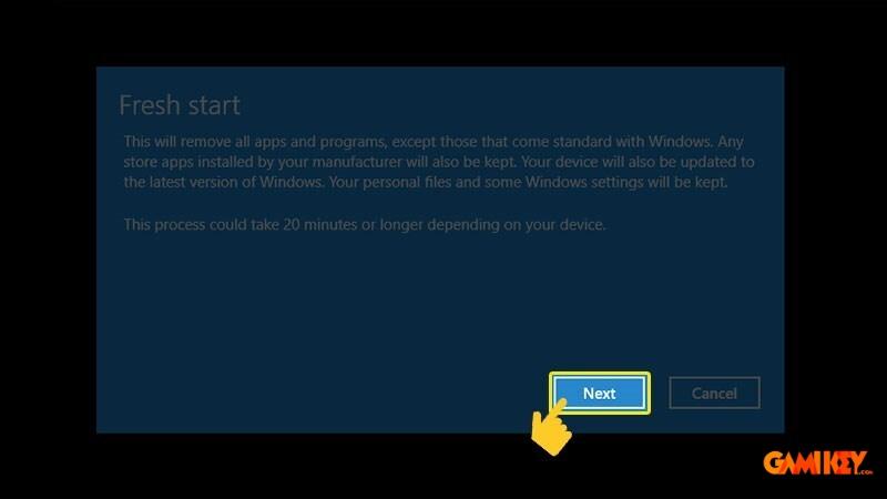 Cách Reset Windows 10