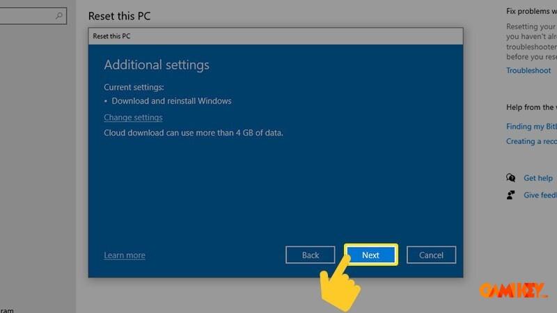 Cách Reset Windows 10