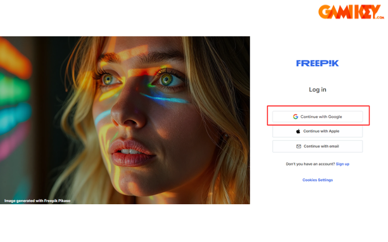 cách tải Premium trên Freepik