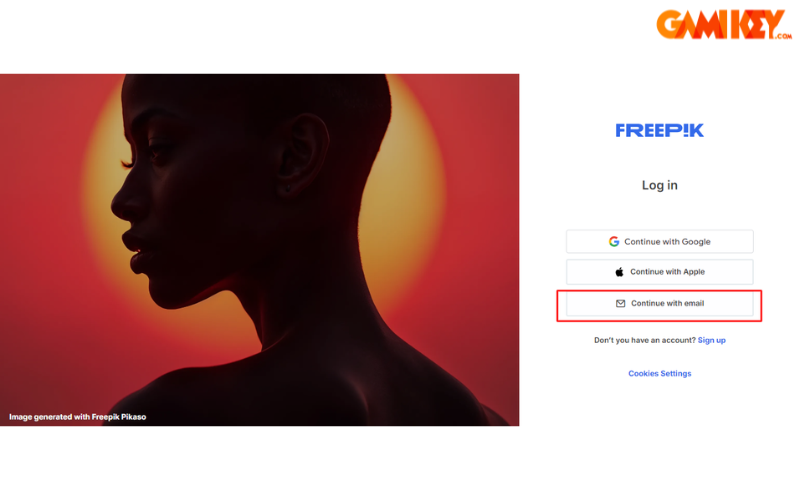 cách tải Premium trên Freepik