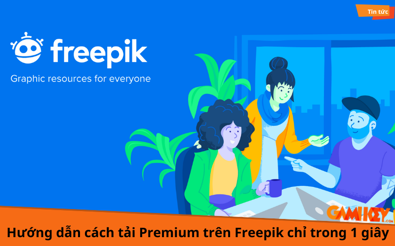 cách tải Premium trên Freepik