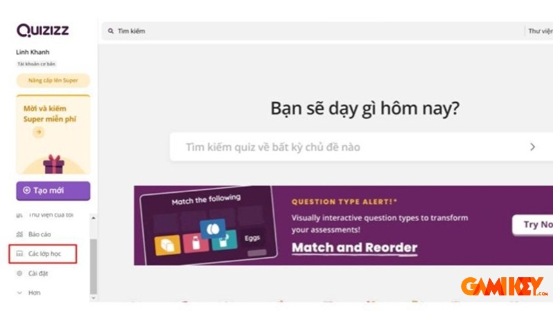 Cách tạo Quizizz