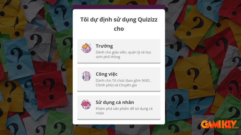 Cách tạo Quizizz