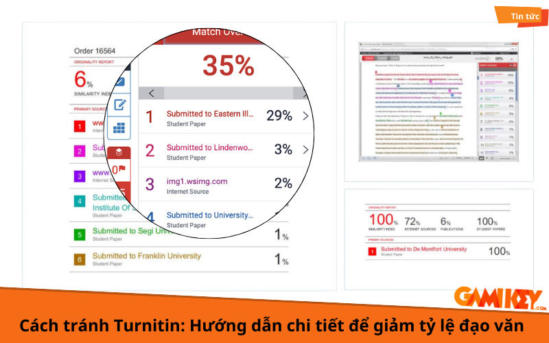 cách tránh turnitin