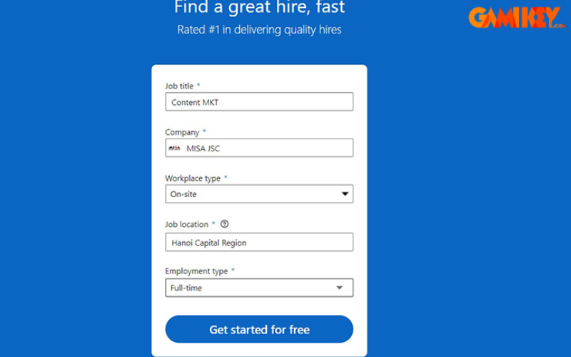 cách tuyển dụng trên linkedin