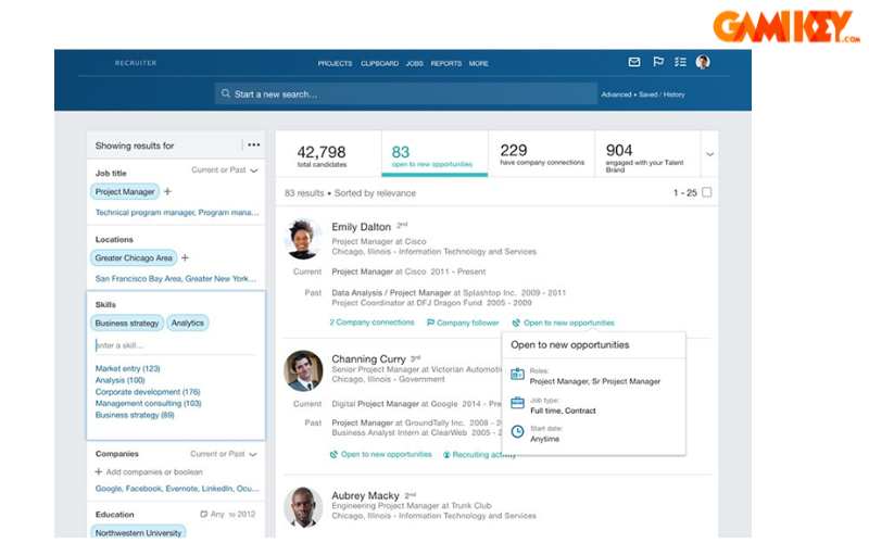 cách tuyển dụng trên linkedin
