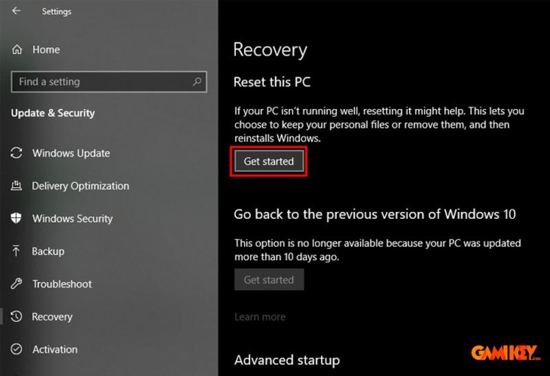 Cách update windows 10