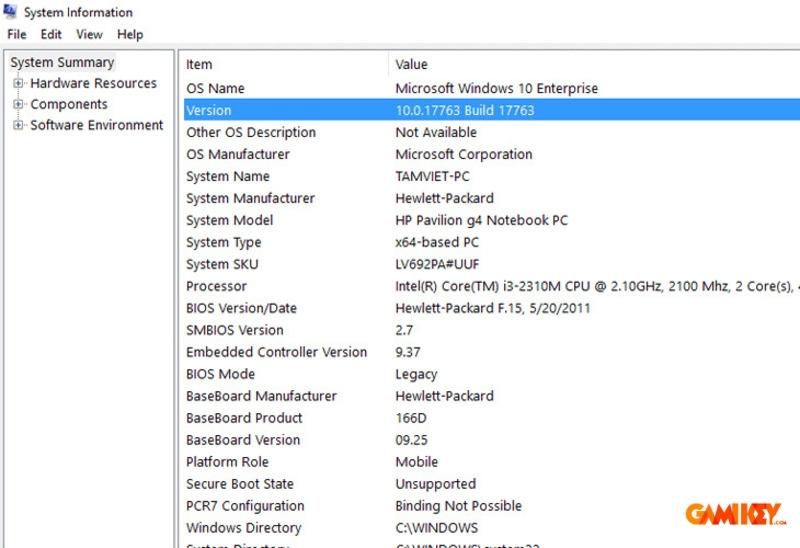 Cách update windows 10