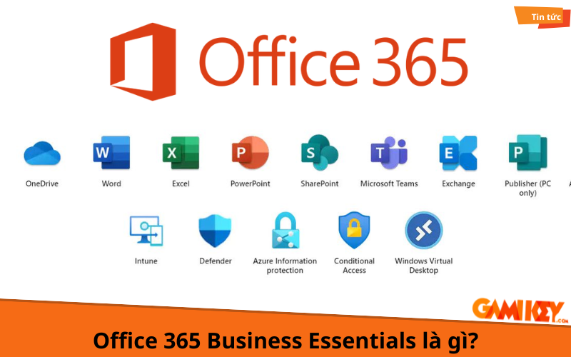 office 365 business essentials là gì