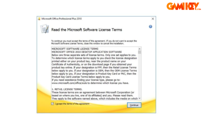 cách cài đặt MS Office 2010