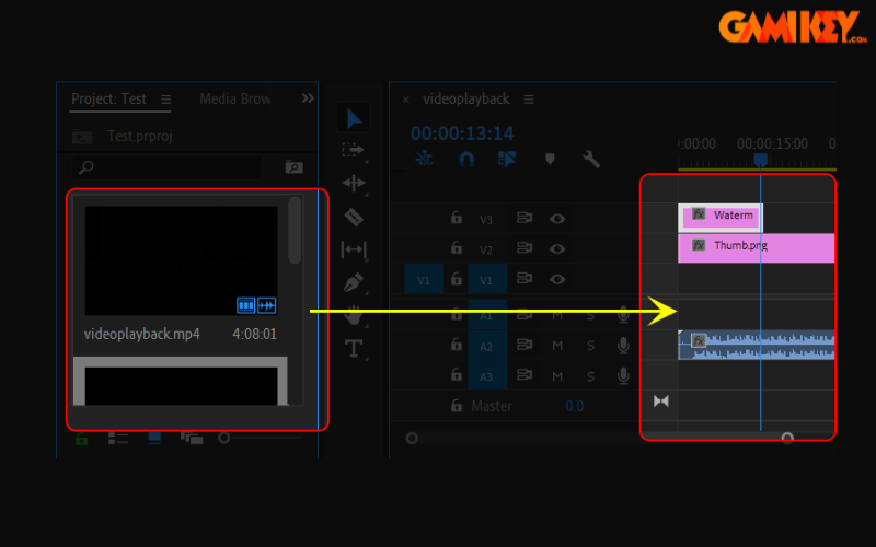 cách cắt video trong adobe premiere