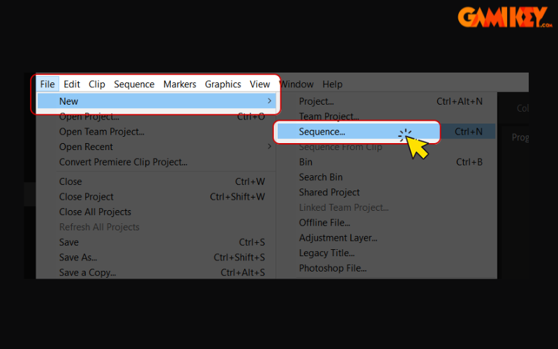 cách cắt video trong adobe premiere