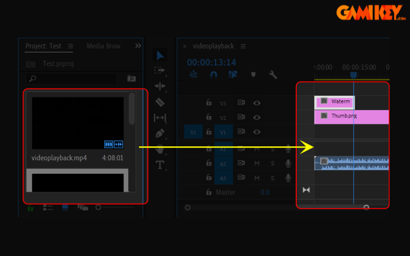 cách cắt video trong adobe premiere