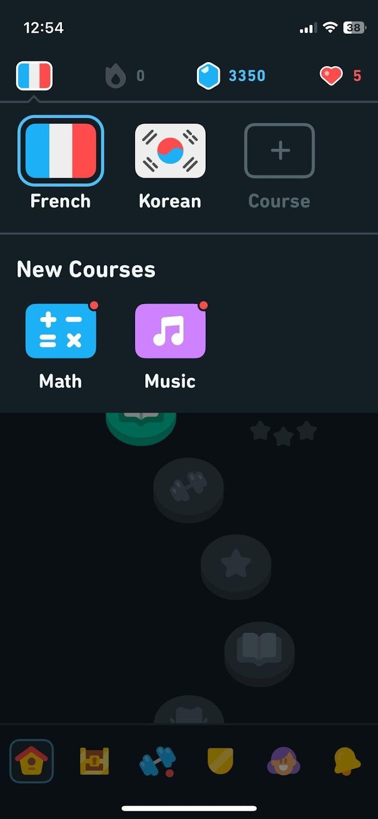 cách chuyển duolingo sang tiếng Việt