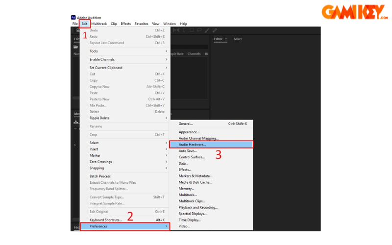 cách dùng adobe audition