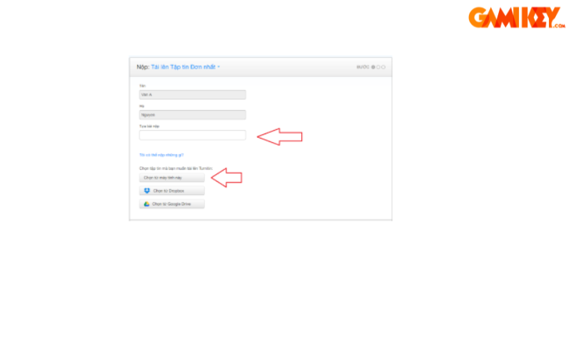 cách nộp bài trên turnitin