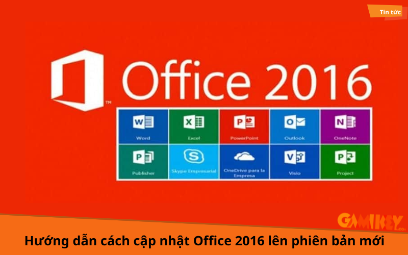 cách cập nhật Office 2016