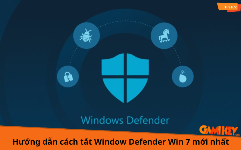 cách tắt Window Defender Win 7