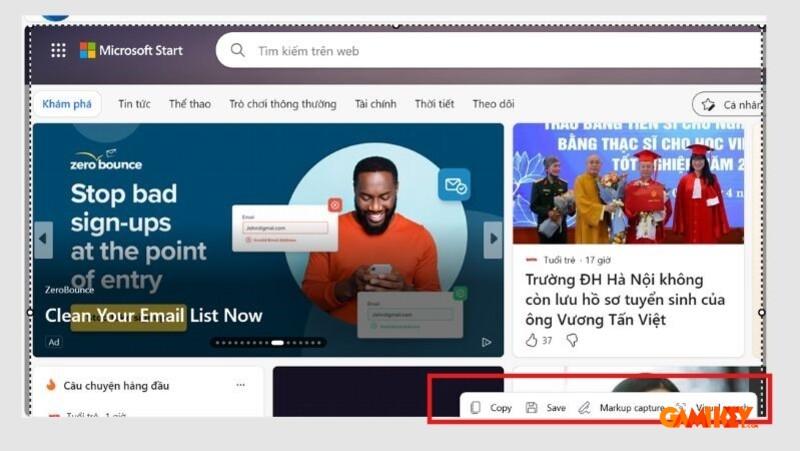 cách chụp màn hình Windows