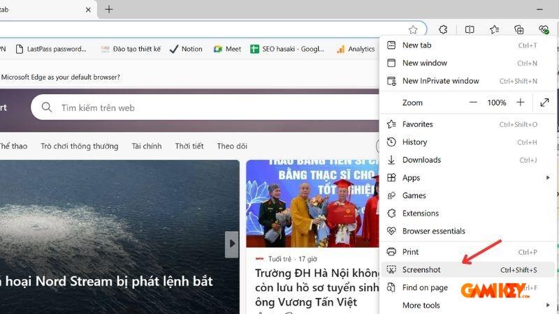 cách chụp màn hình Windows