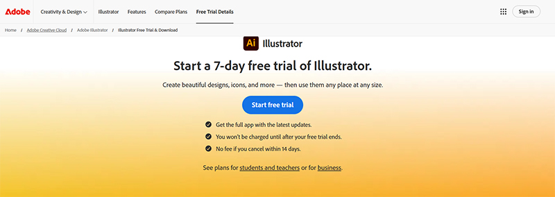 Cách tải Adobe Illustrator