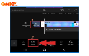 cách chỉnh tốc độ video trên điện thoại