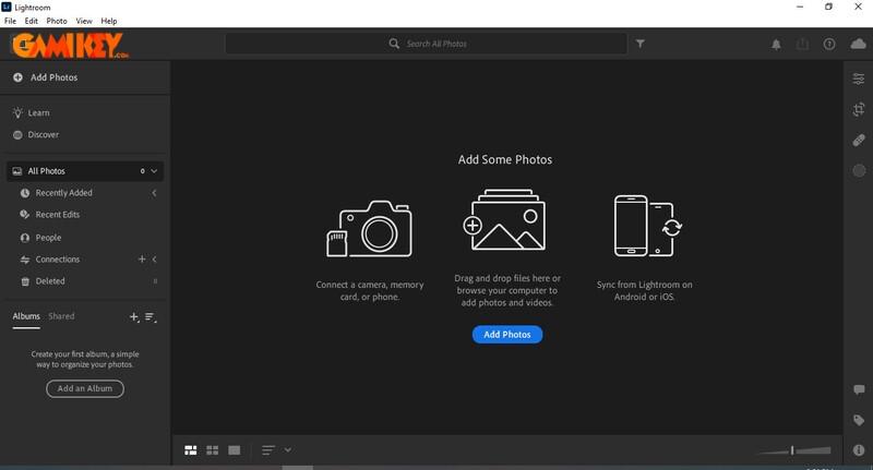cách đăng nhập lightroom