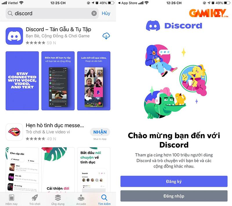 Cách tải discord