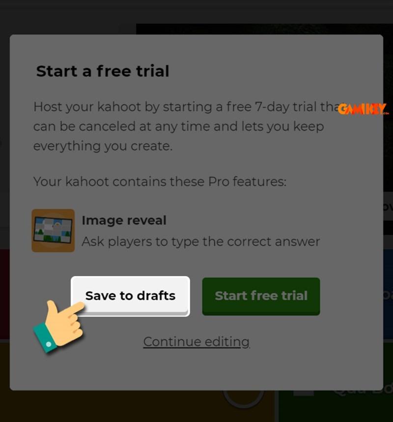 Cách tạo game trên Kahoot