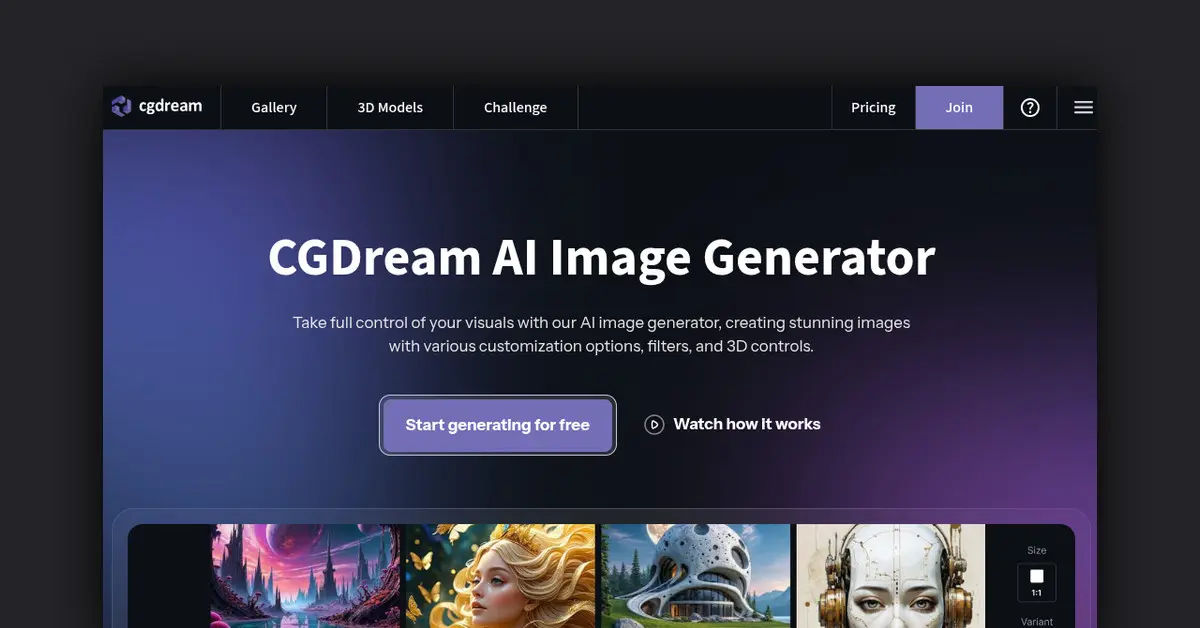 Cgdream content