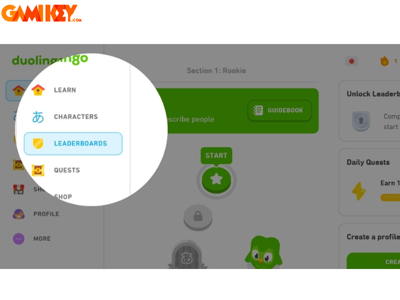 cấp độ cao nhất trong Duolingo