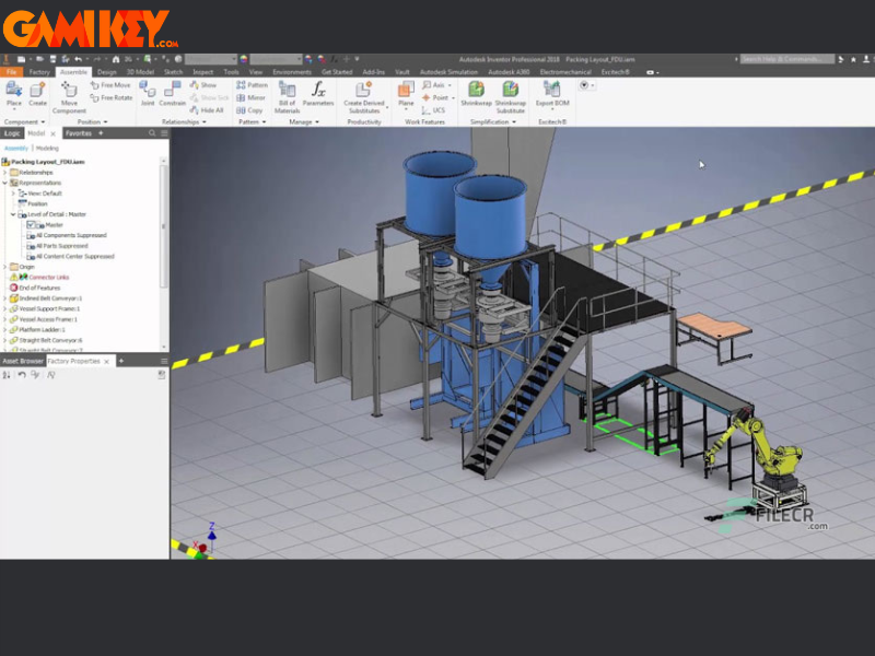 Phần mềm Autodesk Factory Design