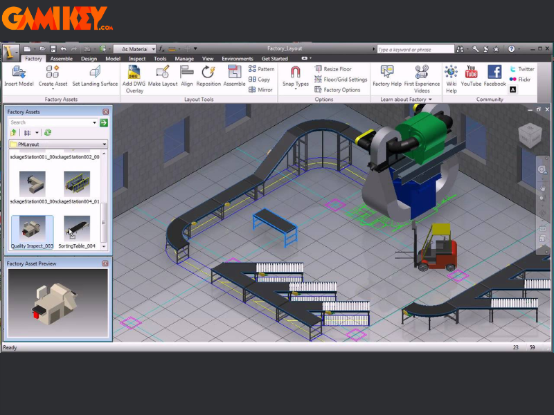 Phần mềm Autodesk Factory Design