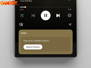 Spotify không hiện lời bài hát