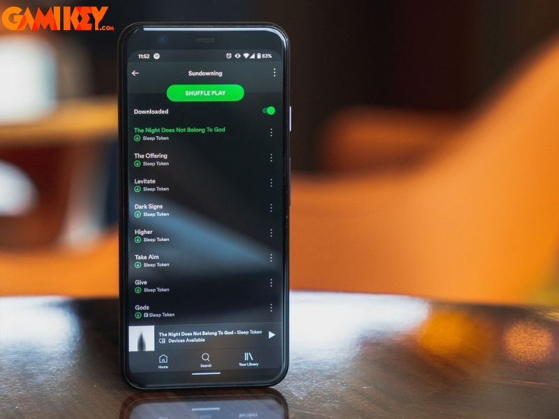 bộ chỉnh âm Spotify