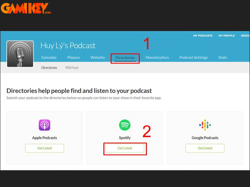 cách đăng podcast trên spotify