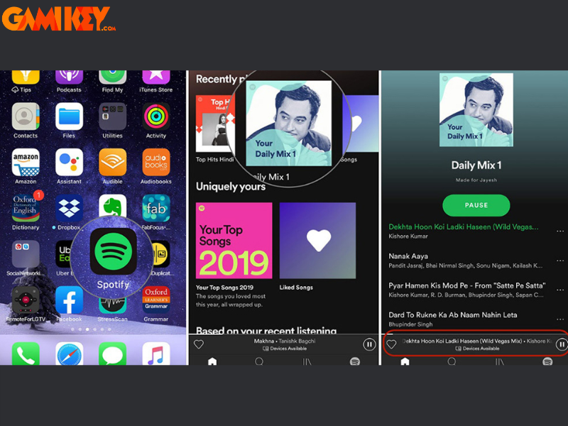 cách hẹn giờ tắt nhạc trên Spotify