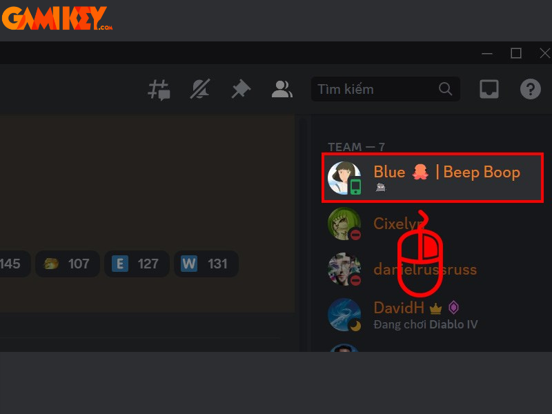 cách kết bạn trên Discord